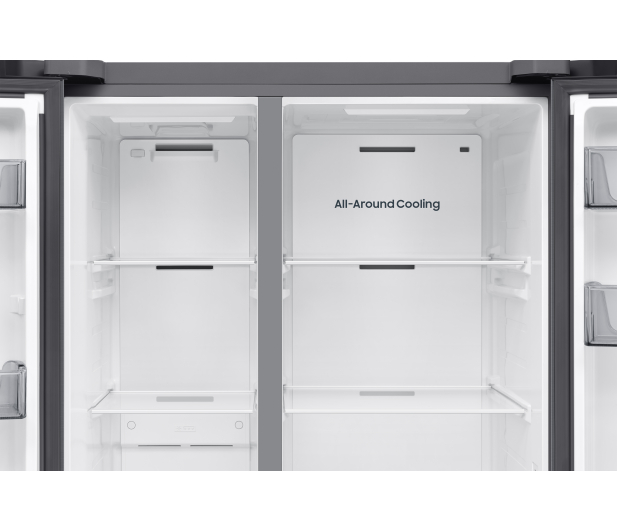 Lodówka Samsung RS70F65QETEO No Frost 178,6cm Stal Szczotkowana Kostkarka Twistowa AI 655L - 1351924 - zdjęcie 9